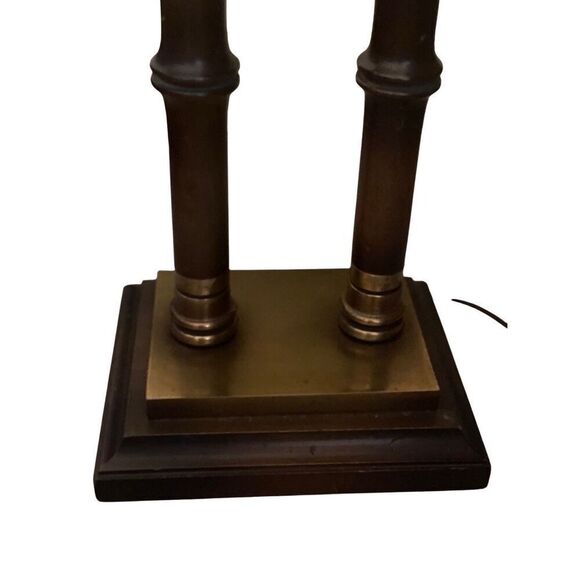 vintage table bouillotte lamp nautical shade - Picture 6 of 8